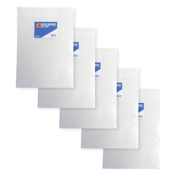 DULA EB4 Enveloppen - Akte envelop - 262 x 371 mm - 250 stuks - Zelfklevend met plakstrip - 120 gram