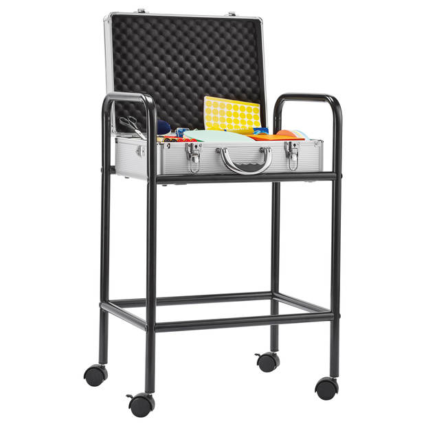 Magnetoplan Moderatiecase Trolly voor moderatorgevallen - 53x80x40cm (BXHXT) - Zwart