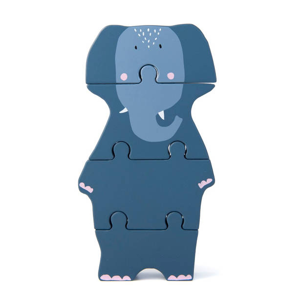 Trixie Houten dierenvormpuzzel - Mrs. Elephant
