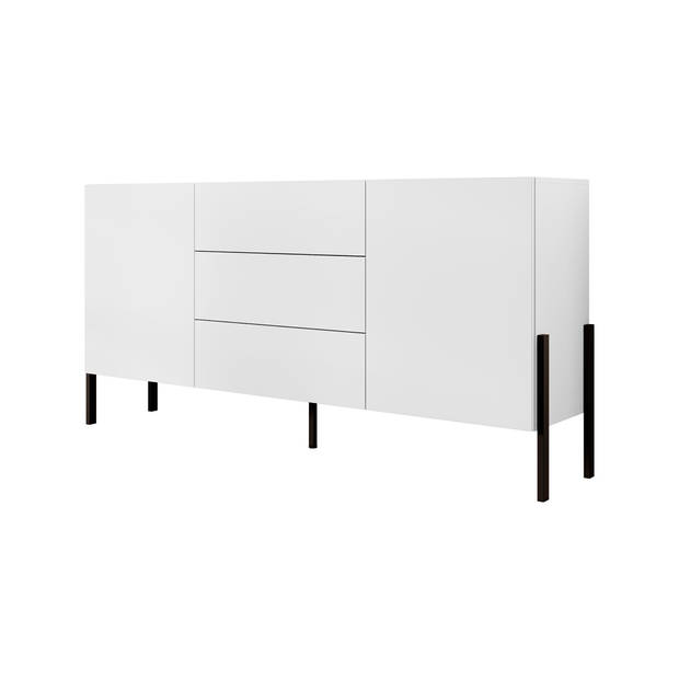 Meubella Dressoir Jordy - Wit - 184 cm