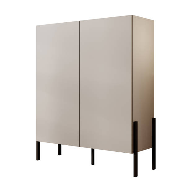 Meubella Dressoir Jordy - Beige - 114 cm