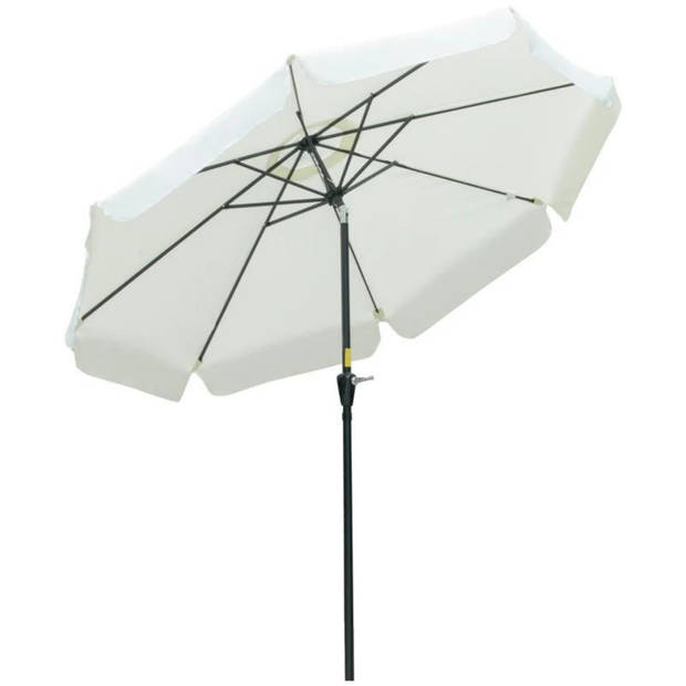 Parasol - Parasols -- Tuin - Zonwering - Tuinparasol - Ø2,66 m - Beige