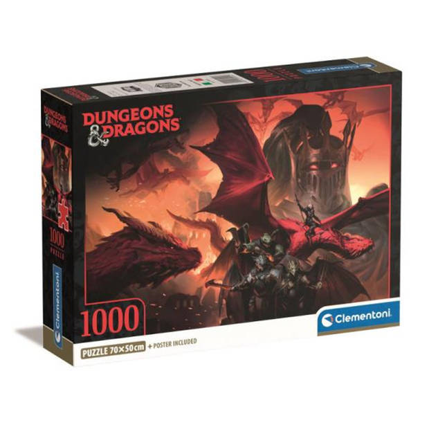 Clementoni Dungeons & Dragons Puzzle 1 (1000)