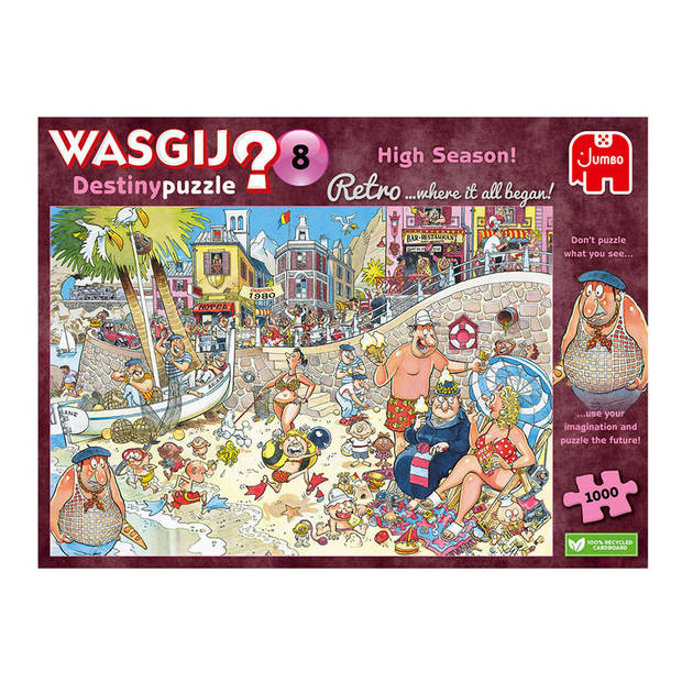 Jumbo Wasgij retro desti.8 1.000 st.1110100329