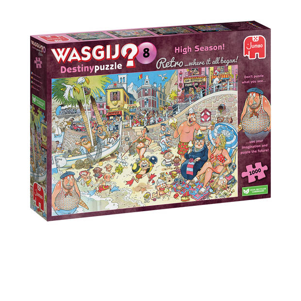 Jumbo Wasgij retro desti.8 1.000 st.1110100329