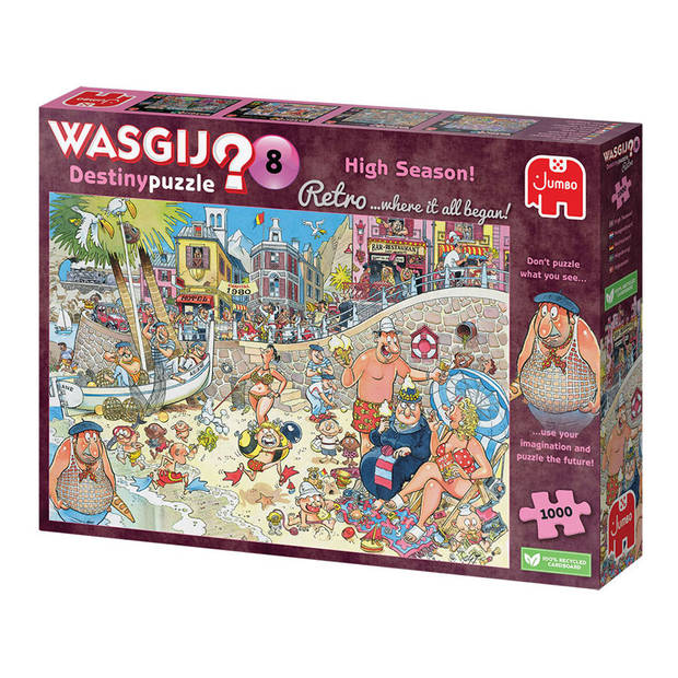 Jumbo Wasgij retro desti.8 1.000 st.1110100329