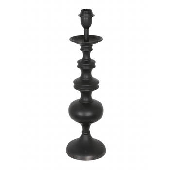 Anne Light and home tafellamp Lyons - zwart - metaal - 15,5 cm - E27 fitting - 3467ZW