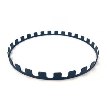 BonFeu Ring voor Spiezen - L 41 x B 41 x H 2 cm - Staal - Zwart