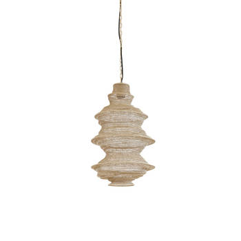 Light & Living - Hanglamp NAKISHA - Ø31x55cm - Bruin