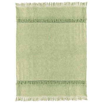 Unique Living - Plaid Saba 130x180cm Nile Green