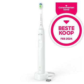 Philips Sonicare elektrische tandenborstel series 3100 HX3681/33 - 2 poetsstanden