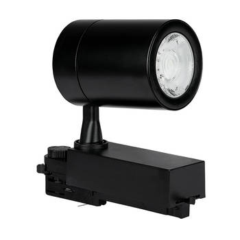 V-TAC VT-4536-B-N LED Tracklights - COB Tracklights - IP20 - Zwart - 35 Watt - 3000 Lumen - 6000K