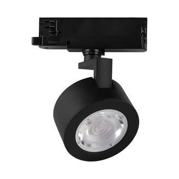 V-TAC VT-4633 LED Tracklights - COB Tracklights - IP20 - Zwart - 30 Watt - 3000 Lumen - 3IN1