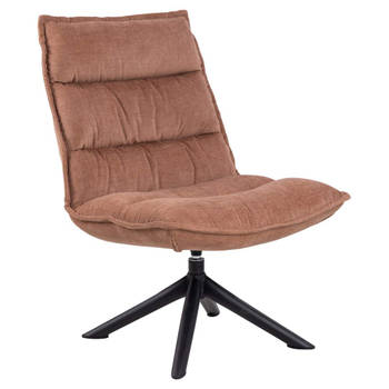 Plizzard fauteuildraaifunctie bruin.