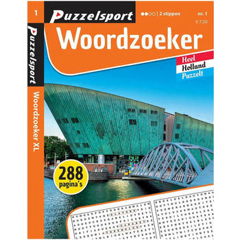 Puzzelsport - Puzzelboek - Woordzoeker 2* - 288 pagina's - Nr.1