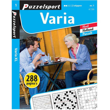 Puzzelsport - Puzzelboek - Varia 2* - 288 pagina's - Nr.1