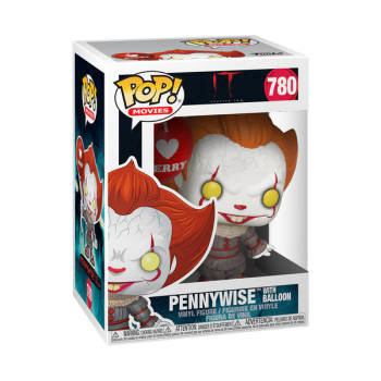 Pop Movies: IT Chapter 2 - Pennywise with Balloon - Funko Pop #780