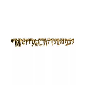 Lint Merry Christmas 20mm goud