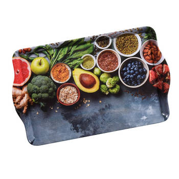 Dienblad met Handvat - Mode: Healthy Kitchen - Afm. 48 x 30.5 x 3.5