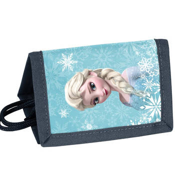 Disney Frozen Portemonnee Elsa - 12 x 8,5 x 1 cm - Polyester