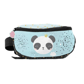 Panda Heuptasje, Glitter - 24 x 13 x 9 cm - Polyester