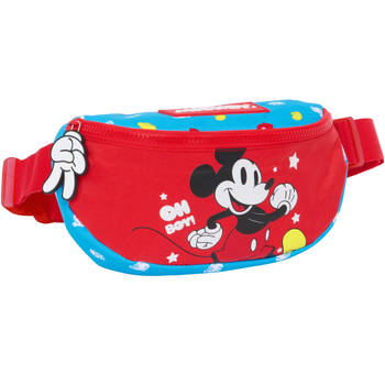 Disney Mickey Mouse Heuptasje, Oh Boy - 23 x 14 x 9 cm - Polyester