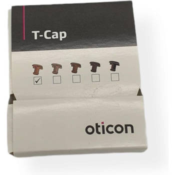 Oticon T-cap Beige hoortoestel onderdeel voor in het oor hoortoestellen