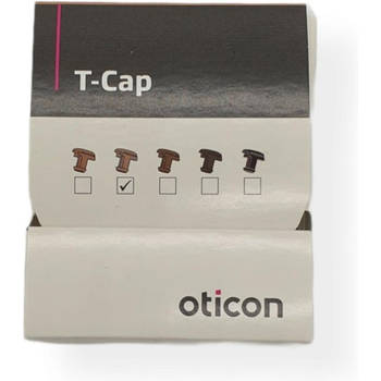 Oticon T-cap Donkerder Beige