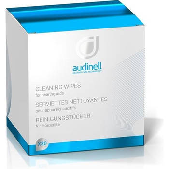 Audinell - Desinfecterende reinigingsdoekjes - hoortoestellen - zwemdopjes - gehoorbescherming - otoplastieken