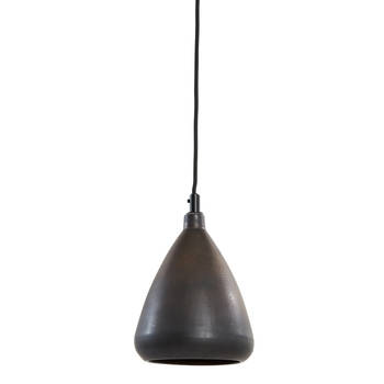 Light & Living - Hanglamp DESI - Ø18x20cm - Brons