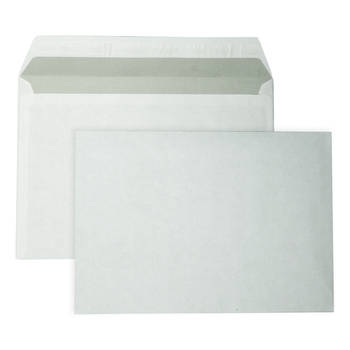 DULA EA5 Enveloppen - 156 x 220 mm - 50 stuks - Wit - Zelfklevend met plakstrip - 80 gram