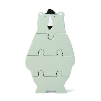 Trixie Houten dierenvormpuzzel - Mr. Polar Bear
