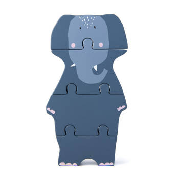 Trixie Houten dierenvormpuzzel - Mrs. Elephant