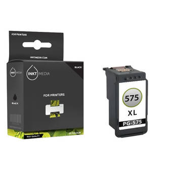 Inktmedia® - Inktcartridge - Geschikt voor Canon PG-575XL inktcartridge zwart extra hoge capaciteit Inktmedia huismer...