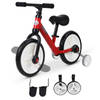 Loopfiets in hoogte verstelbaar - Kinderfiets - Speelgoed - Rood - 85 x B36 x H54 cm