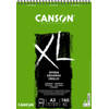 Canson tekenblok XL 160g/m&² ft A3, 50 vel 4 stuks