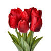 Clayre & Eef Kunstbloem Tulp 32 cm Rood Kunststof Rood