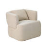 Giga Meubel - Fauteuil Beige Bouclé - Zitdiepte 64cm - Ollie