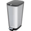 Kis Chic Bin Pedaalemmer - 50L - zilver