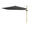 Platinum Challenger Zweefparasol T2 premium - 3x3 m. Oak - Faded Black