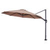 Garden Impressions Hawaii Zweefparasol 350 cm. Rond - Taupe