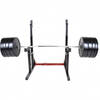 Gorilla Sports Squat Rack met 167 kg Olympische Halterset - Professioneel - Power Rack - Halter met Gewichten