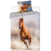 Animal Pictures Dekbedovertrek Galopperend Paard - Eenpersoons - 140 x 200 cm - Katoen