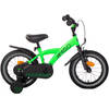 AMIGO Jongensfiets Thunder 14 Inch 22 cm Jongens Terugtraprem Neon Groen/Zwart