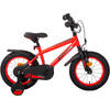 AMIGO Jongensfiets Arrow 14 Inch 24 cm Jongens Terugtraprem Rood/Zwart