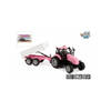 Tractor met aanhanger die cast rose L/G