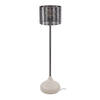 Hoyz Collection - Vloerlamp 1L Rechte Kap Natural - Grijs