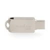 Nedis Flash Drive - FDRIUC3128SI - Metaal