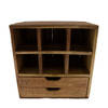 DKNC - Kast Connor - Mahonie hout - 37x27x37cm - Bruin