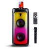 Bluetooth Speaker met Microfoon - Partybox met Sfeerverlichting - Muziek Box en Karaoke Set - Party Speaker Bluetooth
